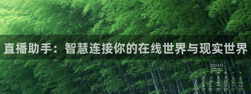 绿茵体育app手机版官方下载：直播助手：智慧连接你的在线世界与现实世界